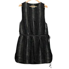 Saint Laurent ノースリーブワンピース HOUSE OF LOTUS｜ドレープローンギャザーノースリーブワンピース