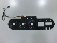 JK24032 【訳アリ品】el-to10bk ブラックパネル CorollaRumion カローラルミオン(150系 2007-2015.11 H19-H27.11)Toyota トヨタ ELスピードメーターパネル レーシングダッシュ製(カスタム