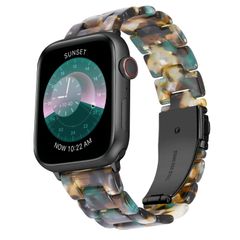【迅速発送】コンパチブルApple Watch バンド38mm/40mm/41mm/42mm 樹脂ベルト コンパチブル アップルウォッチ 交換ストラップ コンパチブル iWatchシリーズ10/9/8/7/6/5/4/3/2/1/SE/Ultra レディースメ