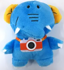 【中古】ぬいぐるみマスコット・ぬいぐるみバッジ ぞうさん ぬいぐるみマスコット 「一番くじ たべっ子どうぶつ ～Tabekko Travel Collection～」 C賞