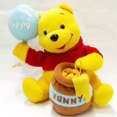 【中古】ぬいぐるみ プーさん(ハニーポット/風船) NTTぬいぐるみ電報 「くまのプーさん」