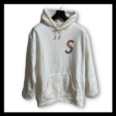 SUPREME スワロフスキー ホワイト パーカー size:M A63 - メルカリ