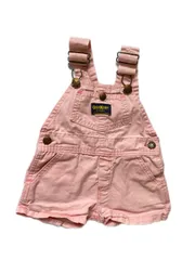 【Size 90】 70s  USA製 オシュコシュ ショートオール ピンク  オーバーオール oshkosh ヴィンテージ  made in USA