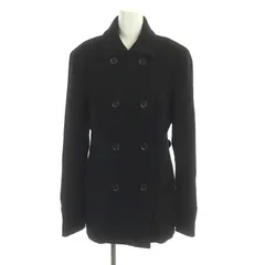 コースマイケルコース Kors michael kors ステンカラーコート ジャケット ミドル丈 ダブル ウール T8 L 黒 ブラック /JS ■OSのサムネイル