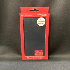 【未使用】マンハッタンポーテージ iphone13promax用ケース スマホケース 手帳タイプ 黒ブラック　Manhattan Portage  819-2のサムネイル