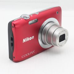 ■美品■ Nikon ニコン デジタルカメラ COOLPIX A100 レッド