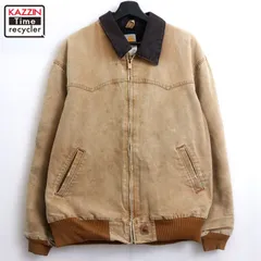 Carhartt アクティブジャケット ブラウン デトロイト サンタフェ 星タグ Carhartt アクティブジャケット ブラウン デトロイト サンタフェ