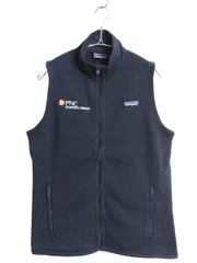 【お得なクーポン配布中!】 パタゴニア ベターセーター ベスト レディース M 古着 19年製 フリース セーター 前開き フルジップ アウトドア ハイネック 重ね着 企業 紺