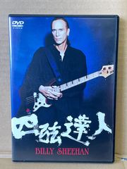 ビリーシーン  DVD  四弦達人  BILLY SHEEHAN  日本盤52分収録  日本語解説なし  MR.BIG