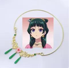 アニメ『薬屋のひとりごと』猫キャラクターコスプレ用 古代風チョーカー 二次元グッズアクセサリー
