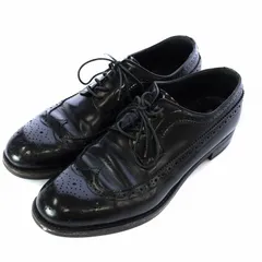 ユナイテッドアローズ UNITED ARROWS ビジネスシューズ ドレスシューズ ウィングチップ レースアップ レザー 37.5 24.5cm 黒 ブラック /YO5のサムネイル