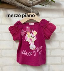 子供服　ブランド　メゾピアノ　mezopiano　トップス　80㎝くらい　送料無料　メゾピアノ　Tシャツ　女の子　かわいい