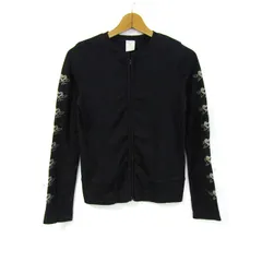 ププラ パーカー 長袖 トップス コットン100% レディース 40サイズ ネイビー系 PUPULA 【中古】のサムネイル