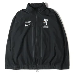 OFF-WHITE オフホワイト 18SS NIKE NikeLab ロゴ刺繍トラック ジャケット TRACK JACKET ブラック 黒 L アウター ブルゾン 【メンズ】【中古】【K3699】のサムネイル