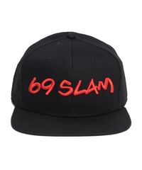69SLAM ロックスラム BLACK メンズ CAP LOGO キャップ 帽子