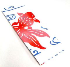 東京いろは 注染 本染 お祭り 手ぬぐい 金魚 白 日本製
