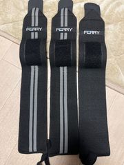 FERRY　リストラップ　ブラック　フリーサイズ　ウエイトトレーニング 手首固定