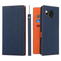 【新着商品】牛革製品 本革レザー 財布型カバー Pelanty SHARP aquos Sense ケース 7 Plus Plus カード収納 スタンド機能 内蔵マグネット softbank 手作り柔らかい スマホケース sense7plus シャープ アクオのサムネイル