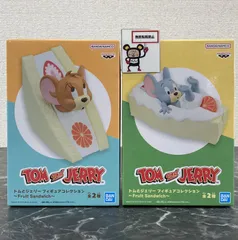 29. トムとジェリー フィギュアコレクション Fruit Sandwich 2種セット ※未開封品