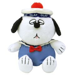 SNOOPY　スヌーピー 　オラフ　マリンセーラー ぬいぐるみ　Ｓサイズ　195968-24　2024年5月発売　トリコロールカラー