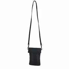 イッセイミヤケ im ISSEY MIYAKE 80-90s スナップボタン レザーショルダーポ―チ メンズ 表記無 のサムネイル