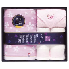 日本名産地 今治泉州 桜づくしタオルセット (TMS5008807)