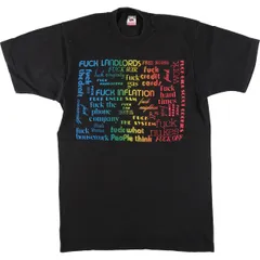90s 00s 激レア 総柄 クモの巣Tシャツ ヴィンテージ レア古着 FUCK 2025年最新】fuck tシャツ ビンテージの人気アイテム - メルカリ