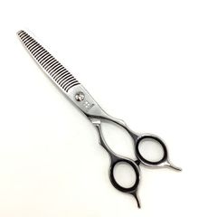 【オオカワプロシザーズ オオカワプロシザーOKAWA PRO SCISSORS】302 メガネ シザー セニング 美容ハサミ すきばさみ 美容師 理容師 約25～30% 右利き 5.8インチ 中古 sc1945