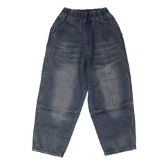 ☆ Bタイプ ☆ 140cm ☆ デニムパンツ キッズ lydp11154 デニムパンツ キッズ ゆったり ロングパンツ パンツ ズボン 長ズボン ロング ロング丈 子ども服 こども服 子供服 子ども 子供 こども 男の子 女の子 男子 女子 ジーンズ