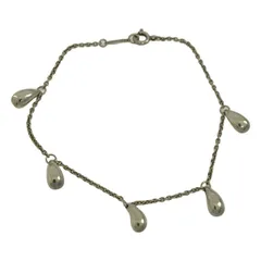 【美品】  Tiffany & Co / ティファニー | エルサ・ペレッティ シルバー925 ティアドロップ 5P ブレスレット | シルバー | レディース