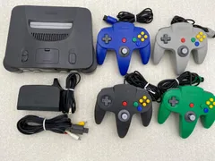 ニンテンドー64 本体　コントローラー4点　動作品