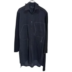 【美品】ワイルドサイド ヨウジヤマモト　ロンT 長袖シャツ メンズ　ブラック Embroidery Long Sleeve T-shirt (Lily)(M BLACK): YOHJI