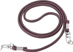 WADORN ショルダーストラップ クロスボディバッグ PUレザー ハンドバッグストラップ 合成革 財布ストラップ アイアンDリング付き ショルダーバッグ作りアクセサリー 118cm( ダークブラウン)