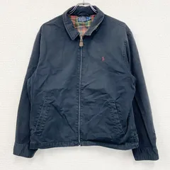 古着 used　90s　Polo by Ralph Lauren　ポロラルフローレン　ブルゾン/スイングトップ　黒　ブラック　Lサイズ