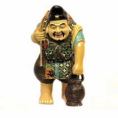 【極美品】九谷焼 八幡窯 特大 布袋尊 50cm 金彩 盛 骨董 縁起物 極美品】九谷焼 八幡窯 特大 布袋尊 50cm 金彩 盛 骨董 縁起物 - メルカリ