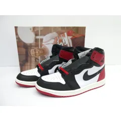 ナイキ NIKE AIR JORDAN 1 RETRO HIGH OG Black Toe Reimagined DZ5485-106 size:26.5cm スニーカー 靴 △WT4134