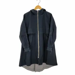 ルシェルブルー LE CIEL BLEU カットオフデザイン ジップアップ フーデットコート レディース  38のサムネイル