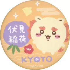 【中古】バッジ・ピンズ シーサー 「ちいかわ なんか小さくてかわいいやつ マット缶バッジinカプセル」 ちいかわもぐもぐ本舗 京都伏見店限定