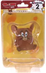 【中古】トレーディングフィギュア チーズを丸呑みしたジェリー 「Happyくじ トムとジェリー TOM and JERRY FUNNY ART」 A賞 フィギュア