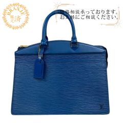 LOUIS VUITTON ルイヴィトン M48185 リヴィエラ エピ ハンドバッグ ブルー レディース ブランド