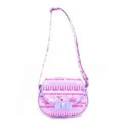 【数量限定】斜め掛け おしゃれ 小学生 女の子 ショルダーバッグ ポシェット かわいい STYLE レースチュールとメリーゴーランド(ピンク) CANDY N2606000 COLORFUL