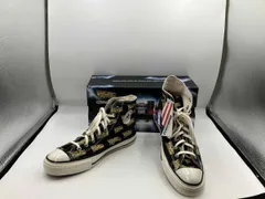 CONVERSE コンバース ALL STAR US LG HI BACK TO THE FUTURE 1SE153 スニーカー 27.5ネイビー　ブラック系総柄