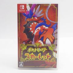 Nintendo Switchソフト ポケットモンスター スカーレット ※中古