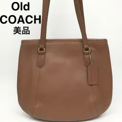 ✨美品✨ オールドコーチ オールレザー トートバッグ ブラウン 9996 USA製 COACH オールドトートバッグ 本革ブラウン
