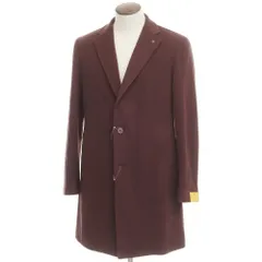 【新品】タリアトーレ TAGLIATORE COLORADO ウールカシミヤ チェスターフィールドコート ボルドー【サイズ50】【メンズ】のサムネイル