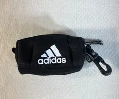 adidas　ゴルフポーチ　ブラック