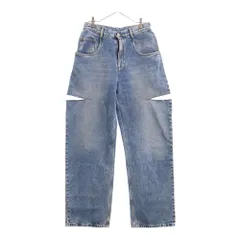 極美品 Maison Margiela 2022 スラッシュデニムパンツ 40 スラッシュディテールデニムパンツ｜MAISON MARGIELA｜MOGGIE CO