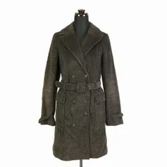 フランス製★PAUL&JOE★ベルト付き/コーデュロイコート【36/レディースS/茶】ポール&ジョー◆BF134<sale>