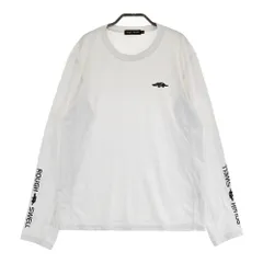 サイズ：L ROUGH&SWELL ラフアンドスウェル 2023年モデル 長袖Tシャツ  ホワイト系 [240101537922] ゴルフウェア メンズ ストスト
