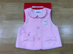 ミキハウスフリースベスト◎極美品